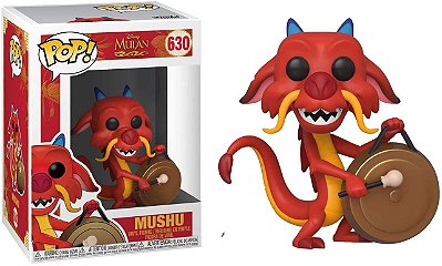 Funko Pop Mulan 630 Mushu w/ Gong