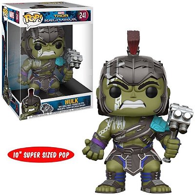 Funko Pop Thor Ragnarok 241 Hulk Gladiador Supersized 26cm