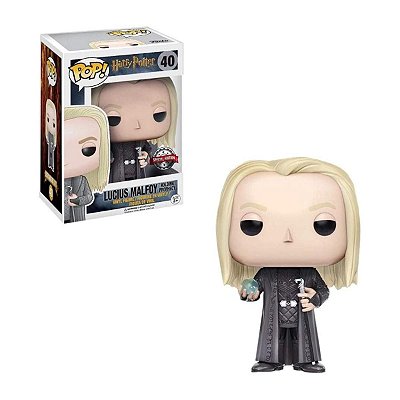 Funko Pop Harry Potter 40 Lucius Malfoy Holding Prophecy