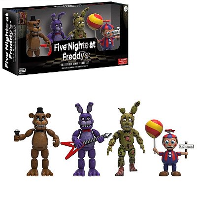 Funko Five Nights at Freddy's Pack - Freddy, Bonnie, Springtrap & Balloon Boy (Set 2)