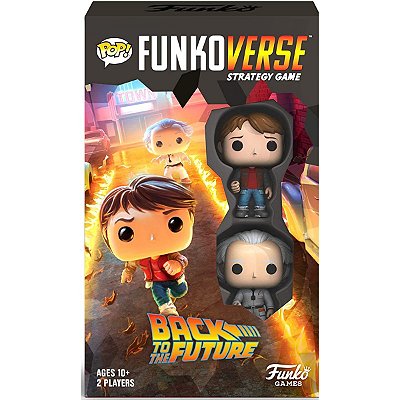 Funko Pop Funkoverse Back to the Future Marty & Emmet