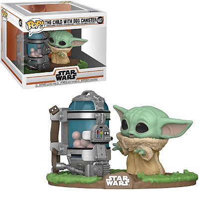 Funko Pop The Mandalorian 407 The Child w/ Egg Canister