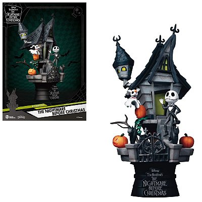 Estátua The Nightmare Before Christimas Jack Disney D-stage - Beast Kingdom