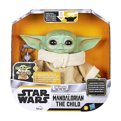 Boneco Interativo Star Wars Mandalorian Baby Yoda The Child