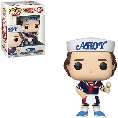 Funko Pop Stranger Things 803 Steve with Hat and Ice Cream