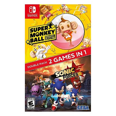 Sonic Forces + Super Monkey Ball Banana Blitz - Switch