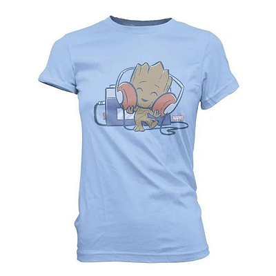 Camiseta Funko Pop Guardiões da Galaxia Groot Tape Deck - GG