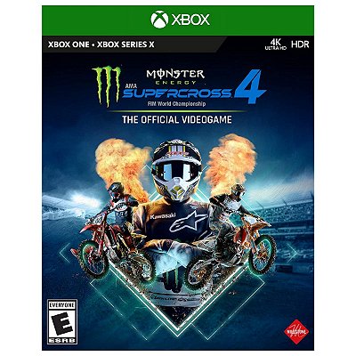Monster Energy Supercross 4 - Xbox One / Series X / S