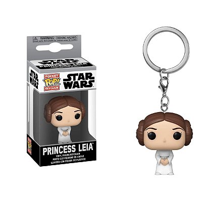 Chaveiro Funko Pocket Star Wars Princess Leia