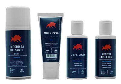 Kit Limpeza E Conservação Couro Branco Barcelona Design