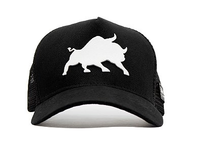 Boné Trucker Preto Barcelona Design