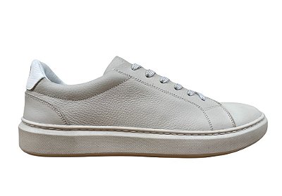 Tênis Couro Craquele Off White Barcelona Design