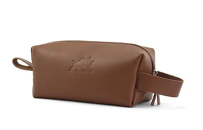 Necessaire Couro Whisky