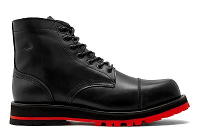 Bota em Couro Preto | Iron Bull