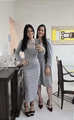 Vestido Maxi Midi Lãnzinha