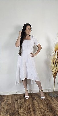 Vestido Mullet Leise Branco