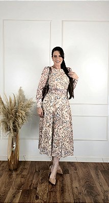 Vestido Romantic Paisley