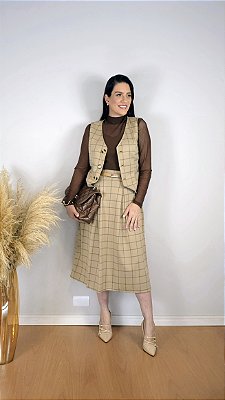 Saia Essência Londres Xadrez