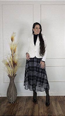 Saia Midi Tule Lumière