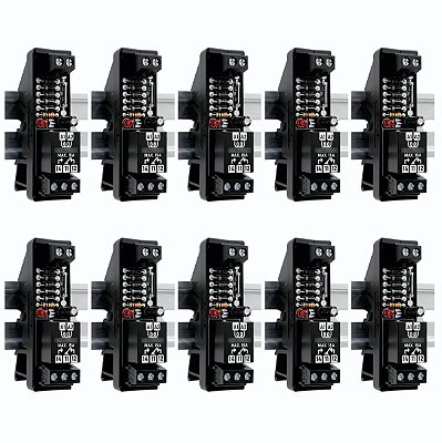 Relé Acoplador interface 50pc AA1R - 1 contato reversível - 15A