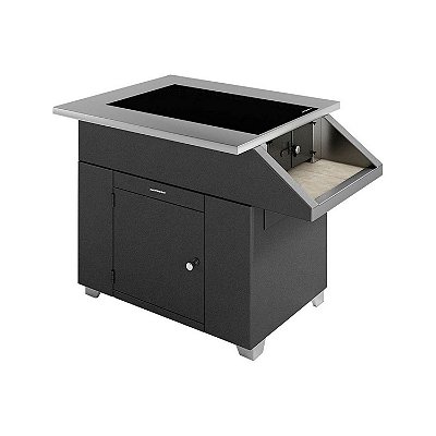 Fogão a Lenha Milão / Chapa Vitrocerâmica / Esquerdo