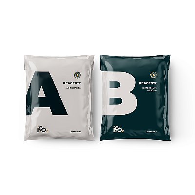 Kit com 3 Reagentes Cada / A 90g + B 100g / iCO2 NANO