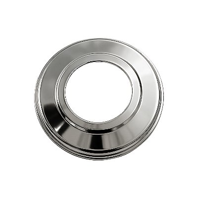 Anel de Acabamento / Para Forro e Parede / Ø 135 mm / Inox