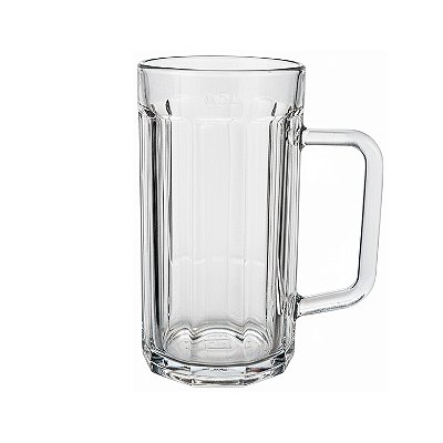 Caneca de Chopp Zero Grau / Vidro Reforçado / 500 ml