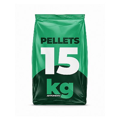 Pellet de Madeira — Granulado de Pinus — 15 kg