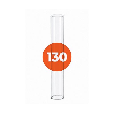 Tubo de Vidro 130 cm — Borossilicato — Para Tubo Mágico® Feuer 130