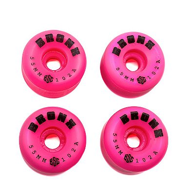 Roda Bronx 55mm Rosa