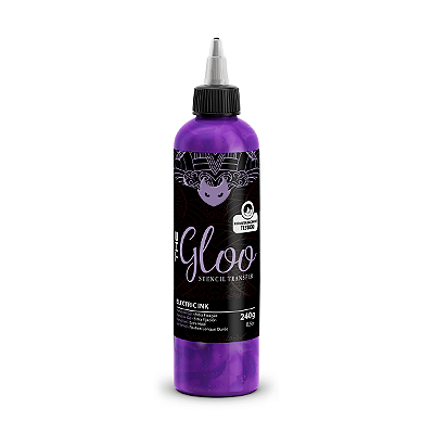 Transfer Stencil The Gloo Electric Ink 240ml
