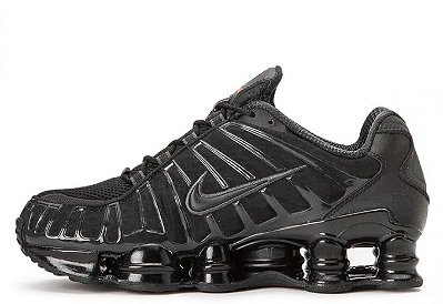 tenis nike shox prata