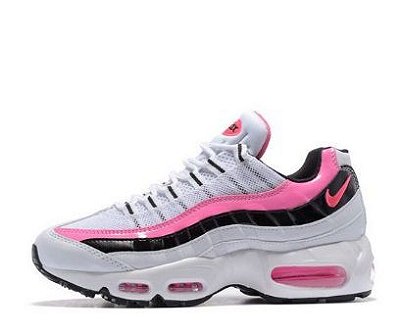 air max 95 rosa e branco