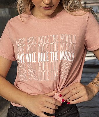 CAMISETA STONE LOVE WILL RULE