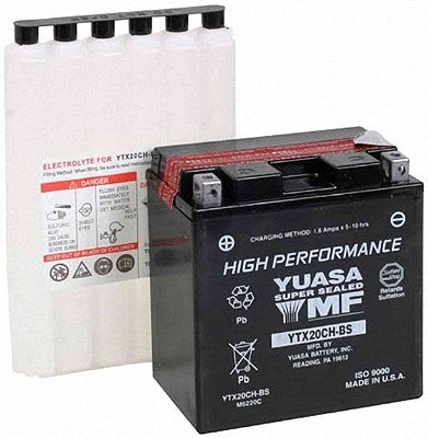 Bateria Yuasa YTX20CH-BS XL1000 Varadero Vulcan 1500 Boulevard 1500 Marauder 1600