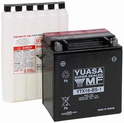 Bateria Yuasa YTX16-BS-1 VS1400 Intruder, VL1500 Boulevard