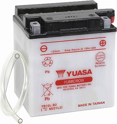 Bateria Yuasa YB10L-B2 GS500E GS500F GSX600F Katana, DR650SE