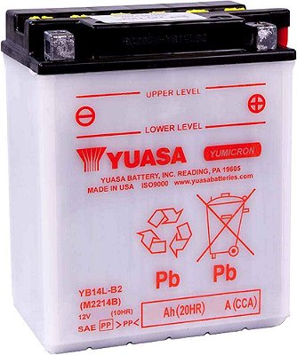 Bateria Yuasa YB14L-B2 Cbr1000f Ls650 Savage Dr750s Gsx750 F