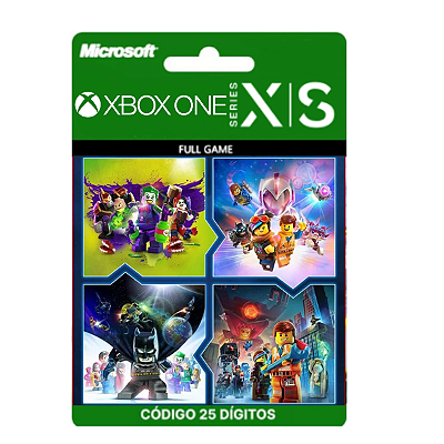 Conjunto de Jogos LEGO Xbox One/Series X|S 25 Dígitos