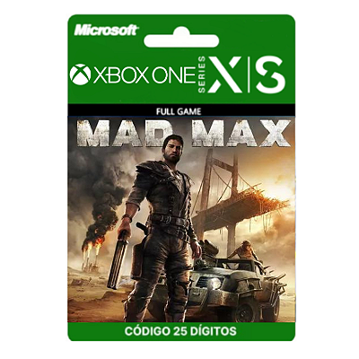 Mad Max Xbox One/Series X|S 25 Dígitos