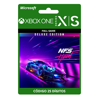 Need For Speed Heat Deluxe Edition Xbox One/Series X|S 25 Dígitos