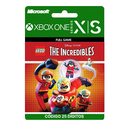 LEGO: The Incredibles (LEGO Os Incriveis) Xbox One/Series X|S 25 Dígitos