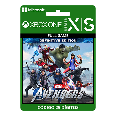 Marvel Avengers Definitive Edition Xbox One/Series X|S - 25 Dígitos