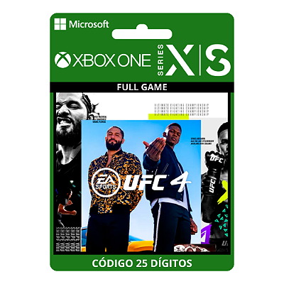 EA SPORTS UFC 4 Xbox One/Series X|S 25 Dígitos