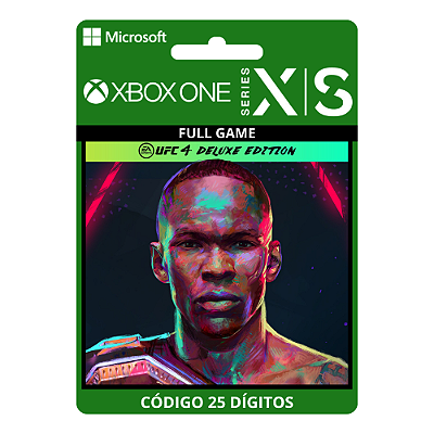 EA SPORTS UFC 4 Deluxe Edition Xbox One/Series X|S 25 Dígitos