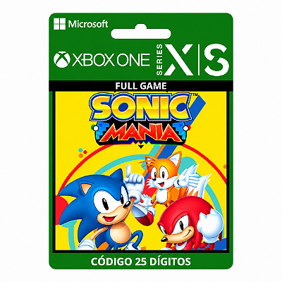 Sonic Mania Xbox One/Series X|S 25 Dígitos