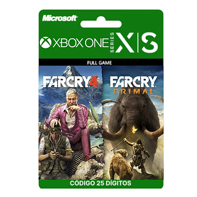 Far Cry 4 + Far Cry Primal Bundle Xbox One/Series X|S 25 Dígitos
