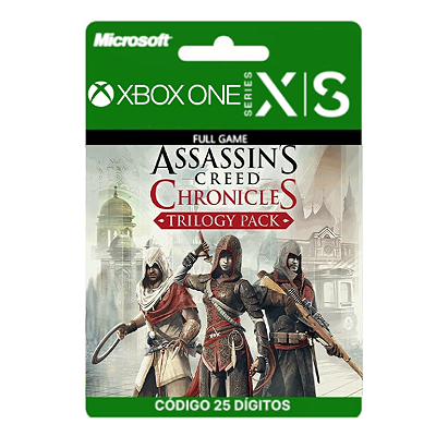 Assassins Creed Chronicles Trilogy Pack Xbox One/Series X|S 25 Dígitos