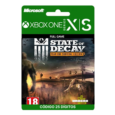 State of Decay Year-One Survival Edition Xbox One/Series X|S 25 Dígitos